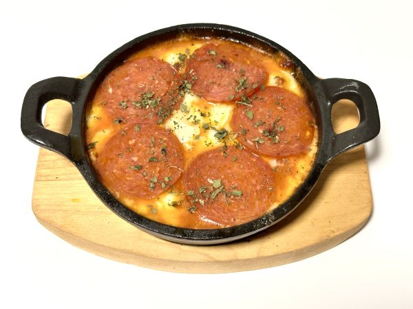 Provolone picante con pan